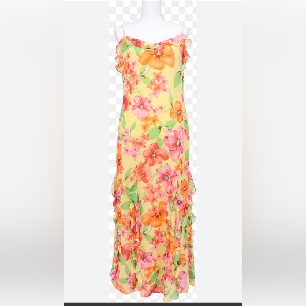 Lauren by Ralph Lauren floral vintage dress